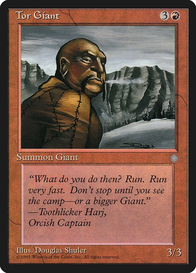 Image for Tor Giant (ICE) - Magic: The Gathering
