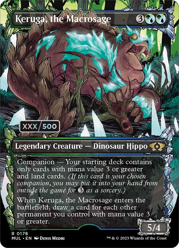 Image for Keruga, the Macrosage (Serial Numbered) (178) (MUL) - Magic: The Gathering