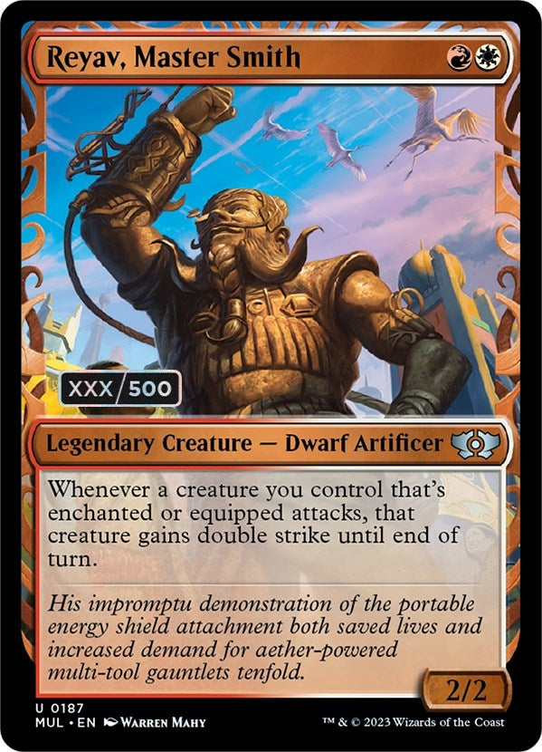Image for Reyav, Master Smith (Serial Numbered) (187) (MUL) - Magic: The Gathering