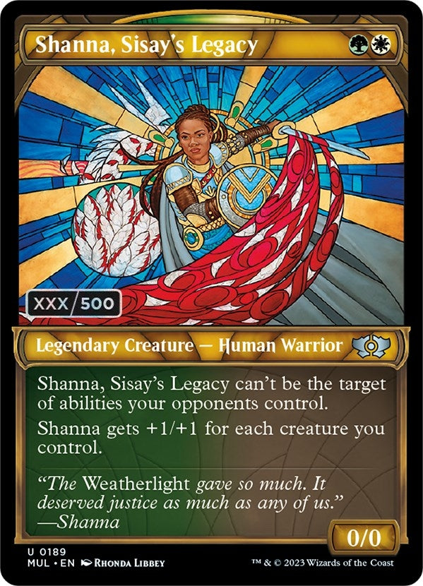 Image for Shanna, Sisay's Legacy (Serial Numbered) (189) (MUL) - Magic: The Gathering