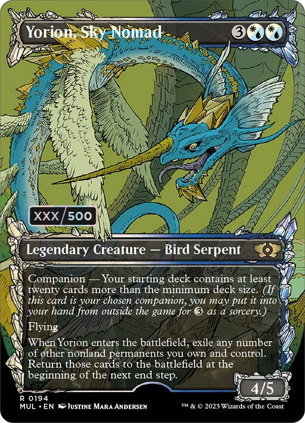 Image for Yorion, Sky Nomad (Serial Numbered) (194) (MUL) - Magic: The Gathering