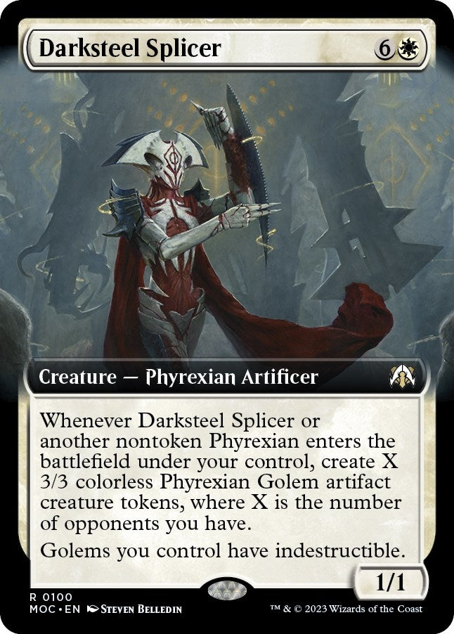 Image for Darksteel Splicer (Extended Art) (100) (MOC) - Magic: The Gathering
