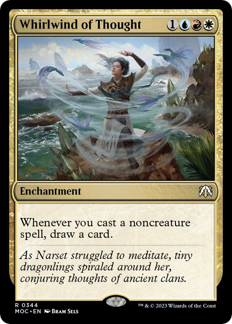 Image for Whirlwind of Thought (344) (MOC) - Magic: The Gathering