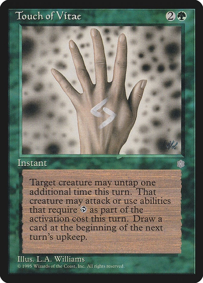 Image for Touch of Vitae (ICE) - Magic: The Gathering