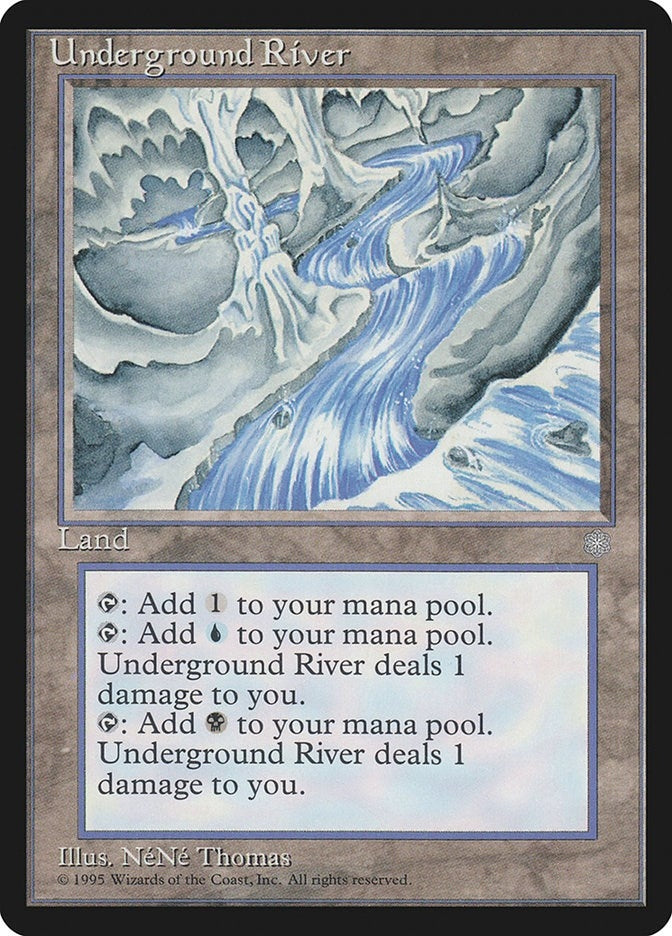 Image for Underground River (357) (ICE) - Magic: The Gathering