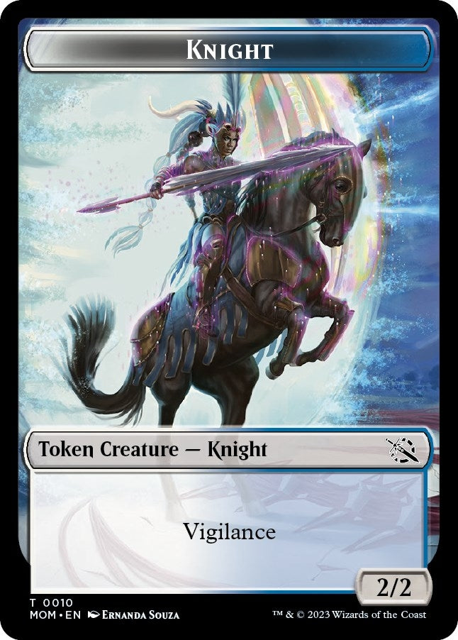 Image for Knight Token (10) (MOM) - Magic: The Gathering