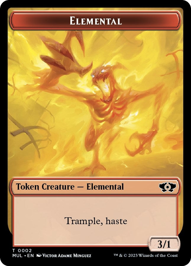 Image for Elemental Token (2) (MUL) - Magic: The Gathering