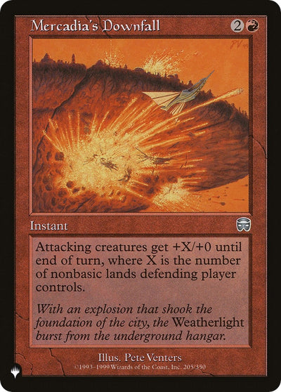 Mercadia's Downfall (205/350) (LIST)
