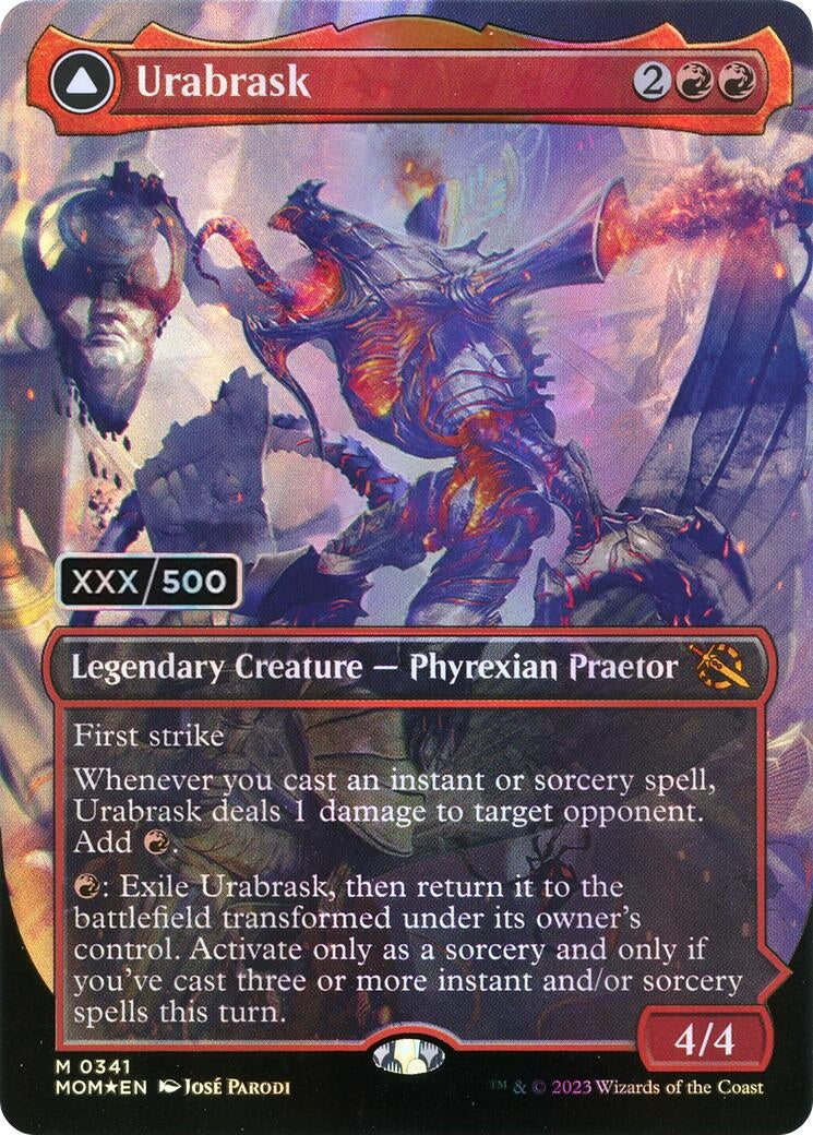 Image for Urabrask (Serial Numbered) (341) (MOM) - Magic: The Gathering