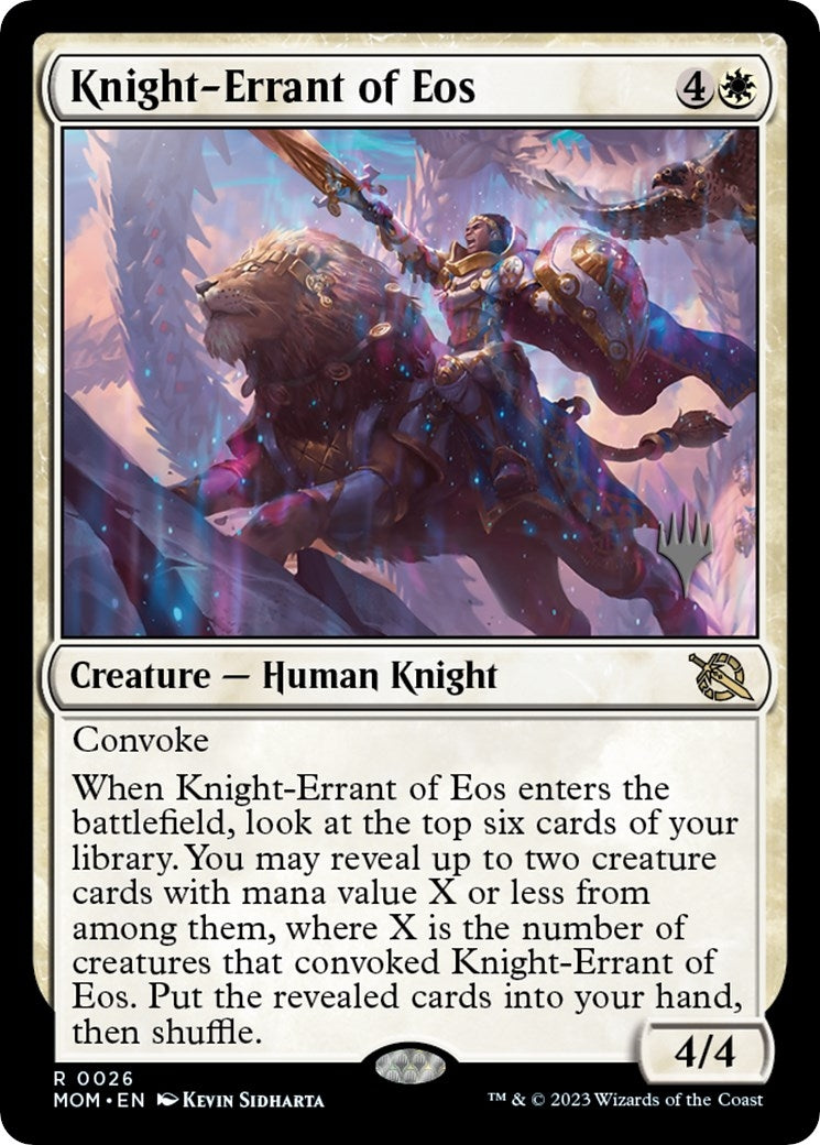 Image for Knight-Errant of Eos (26) (PPMOM) - Magic: The Gathering