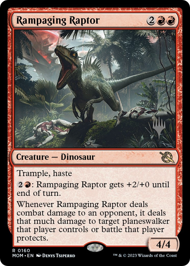 Image for Rampaging Raptor (160) (PPMOM) - Magic: The Gathering