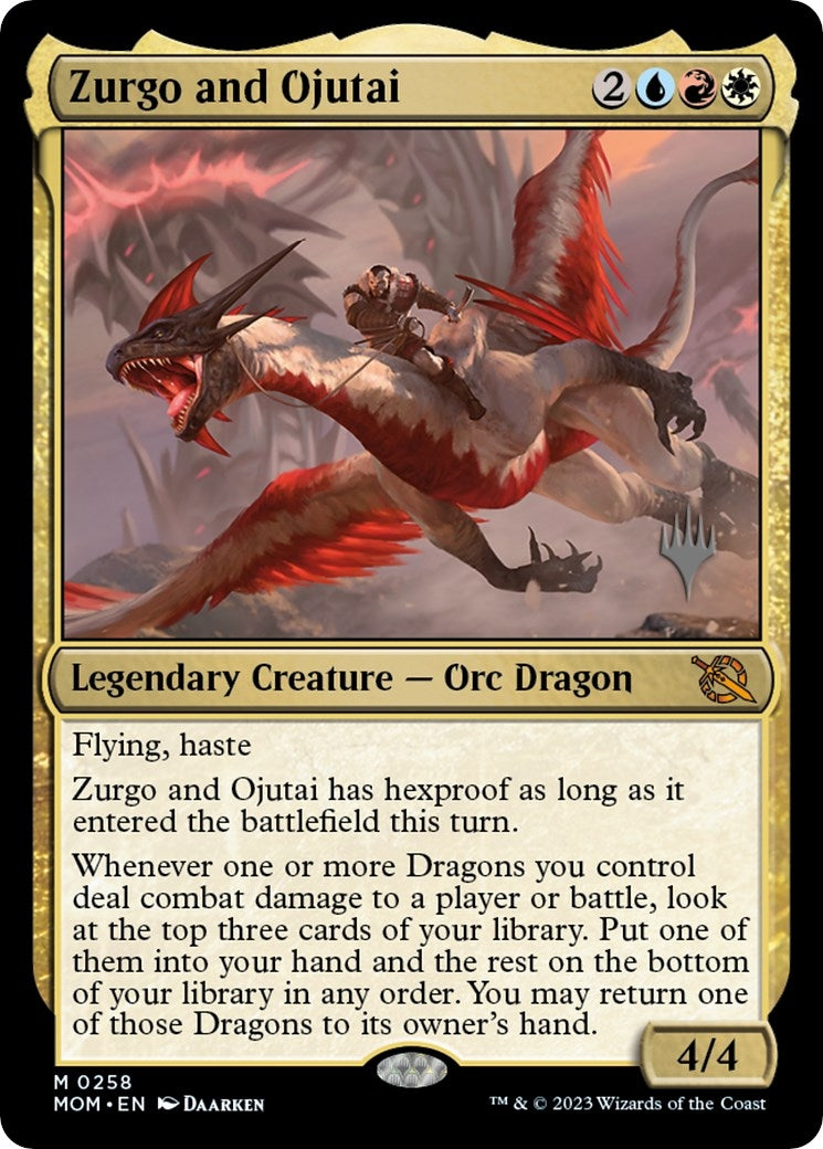 Image for Zurgo and Ojutai (258) (PPMOM) - Magic: The Gathering