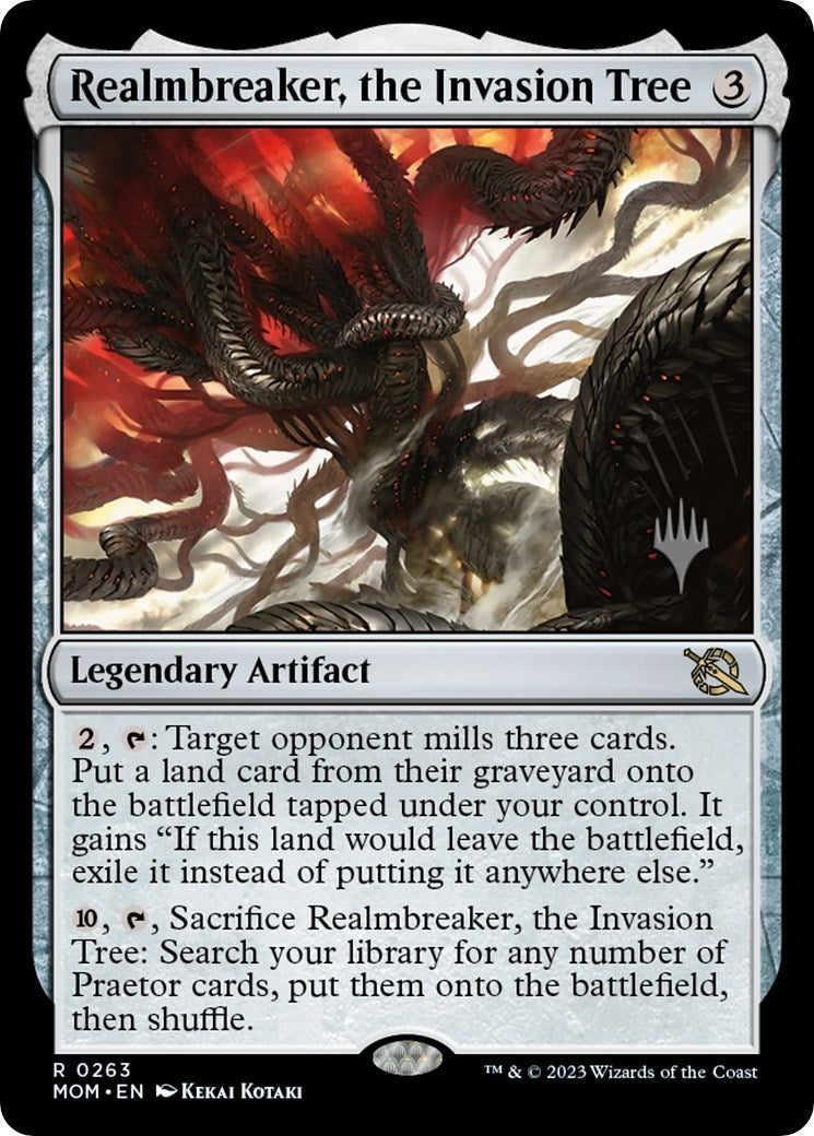 Image for Realmbreaker, the Invasion Tree (263) (PPMOM) - Magic: The Gathering