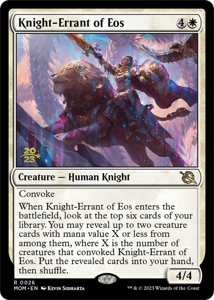 Image for Knight-Errant of Eos (26) (PRE) - Magic: The Gathering