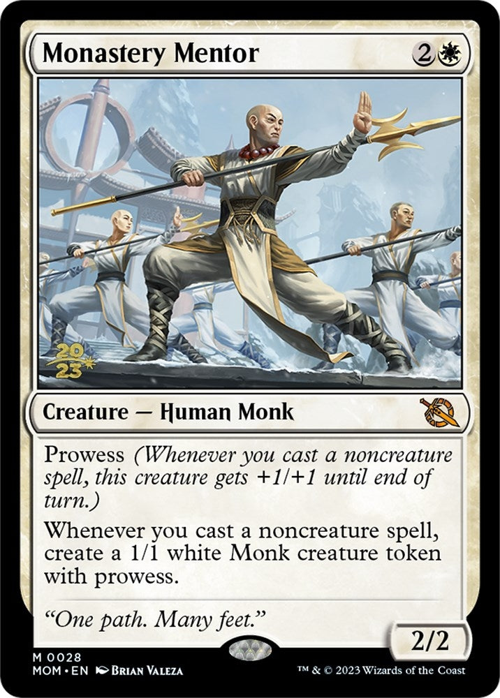 Image for Monastery Mentor (28) (PRE) - Magic: The Gathering