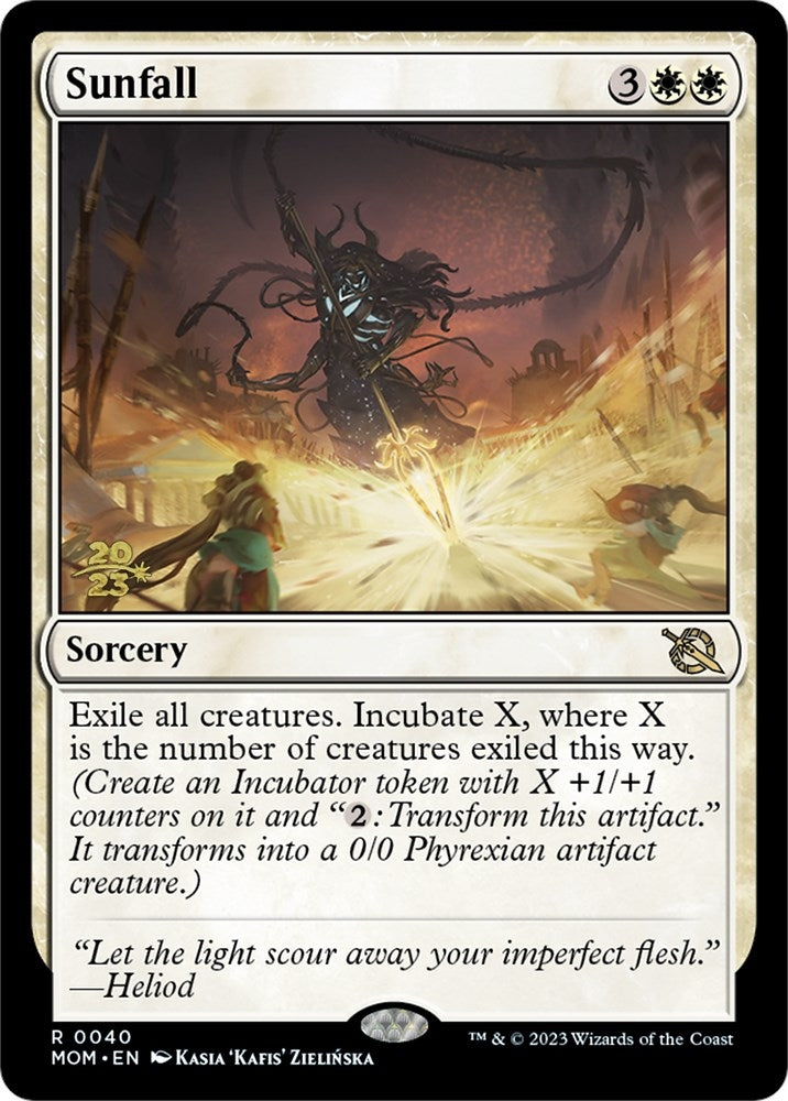Image for Sunfall (40) (PRE) - Magic: The Gathering