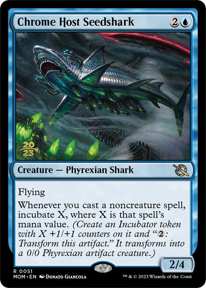 Image for Chrome Host Seedshark (51) (PRE) - Magic: The Gathering