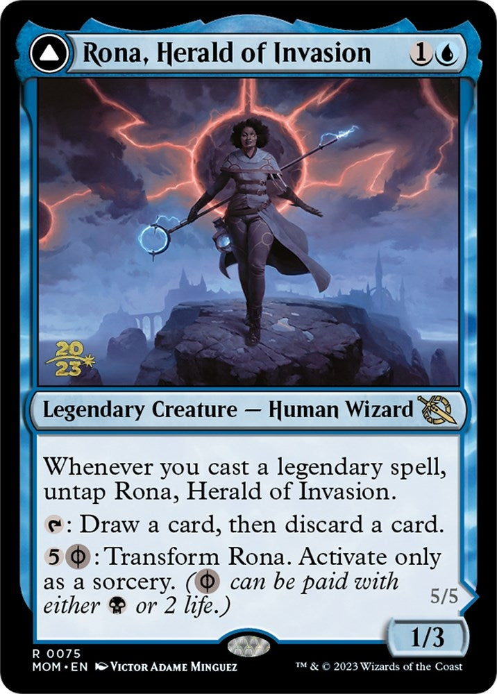 Image for Rona, Herald of Invasion (75) (PRE) - Magic: The Gathering