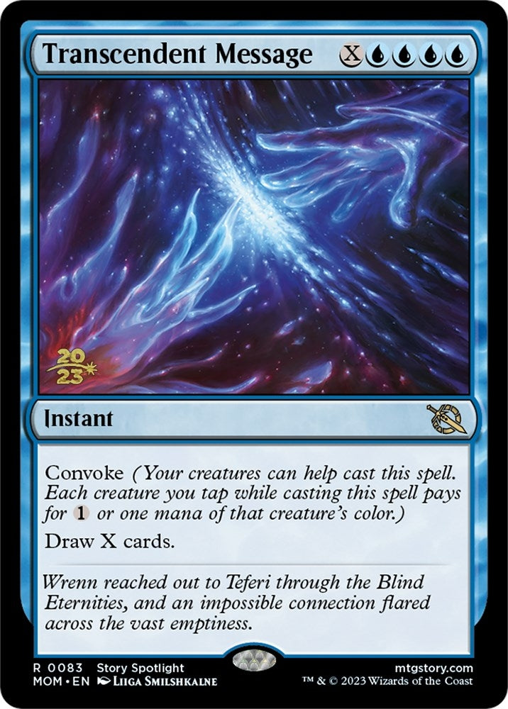 Image for Transcendent Message (83) (PRE) - Magic: The Gathering