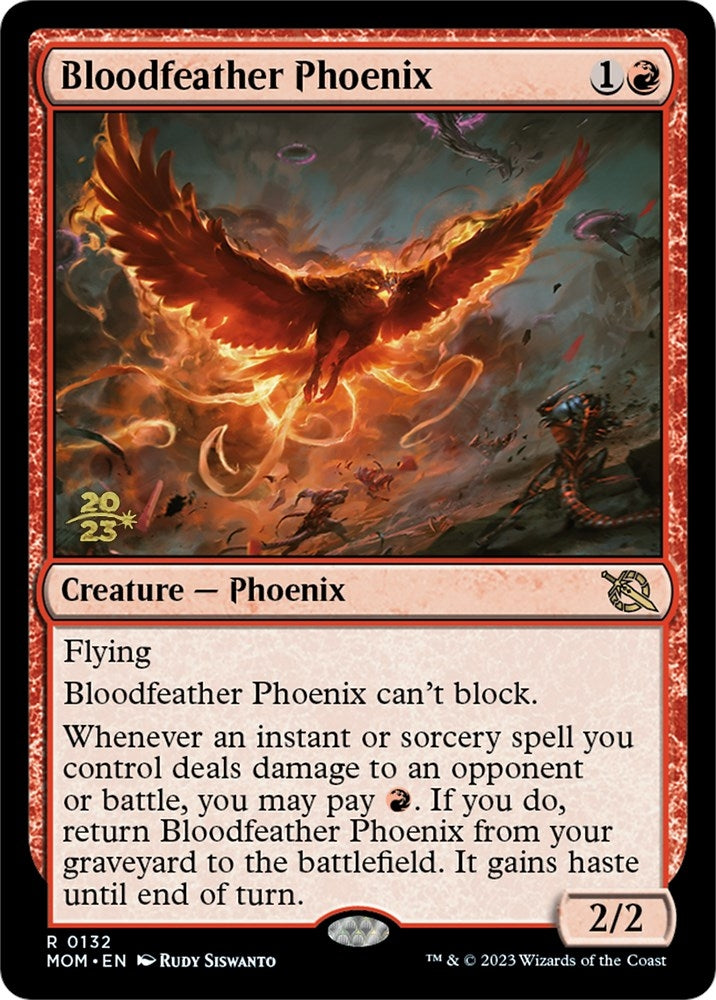 Image for Bloodfeather Phoenix (132) (PRE) - Magic: The Gathering
