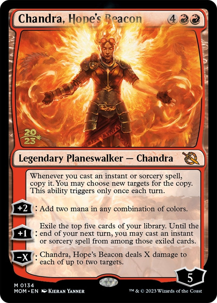 Image for Chandra, Hope's Beacon (134) (PRE) - Magic: The Gathering