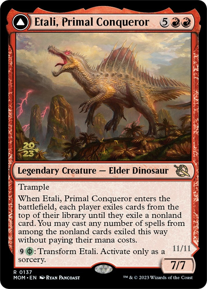 Image for Etali, Primal Conqueror (137) (PRE) - Magic: The Gathering