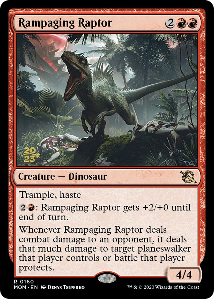 Image for Rampaging Raptor (160) (PRE) - Magic: The Gathering