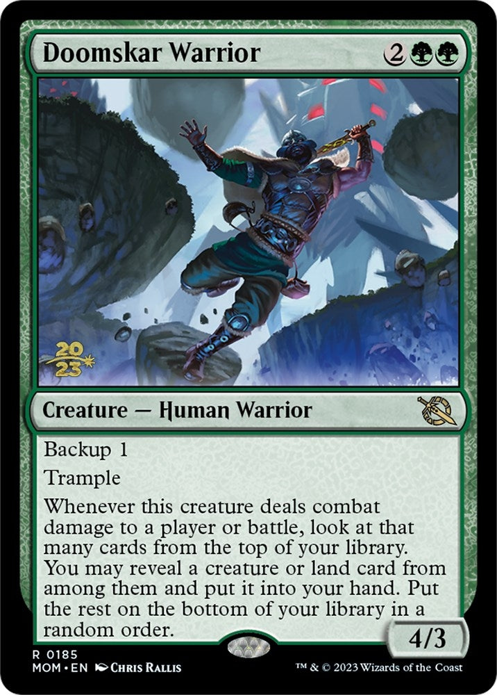 Image for Doomskar Warrior (185) (PRE) - Magic: The Gathering