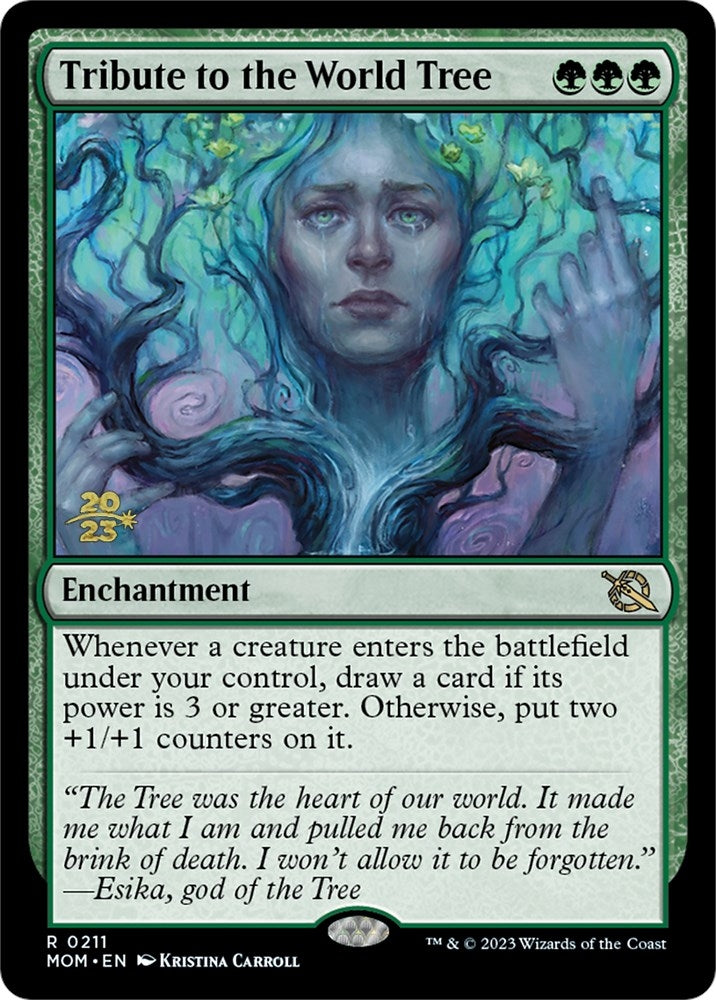 Image for Tribute to the World Tree (211) (PRE) - Magic: The Gathering