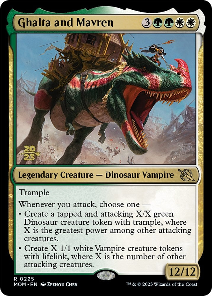 Image for Ghalta and Mavren (225) (PRE) - Magic: The Gathering