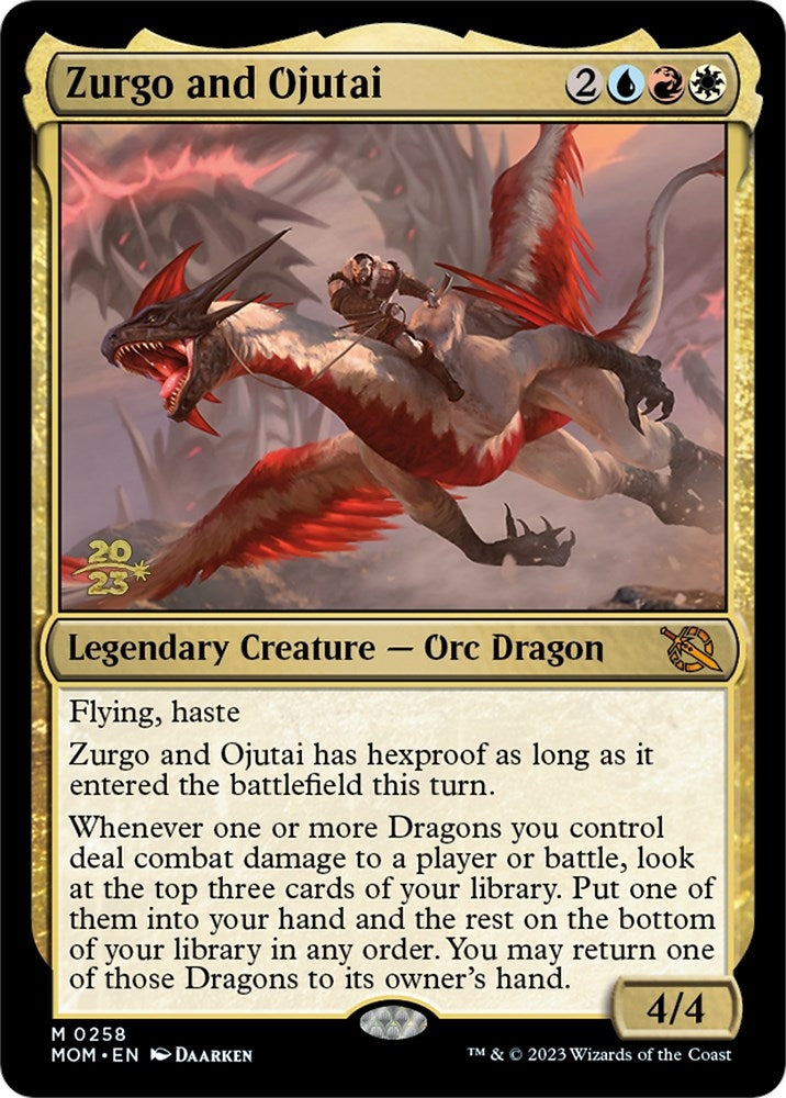 Image for Zurgo and Ojutai (258) (PRE) - Magic: The Gathering