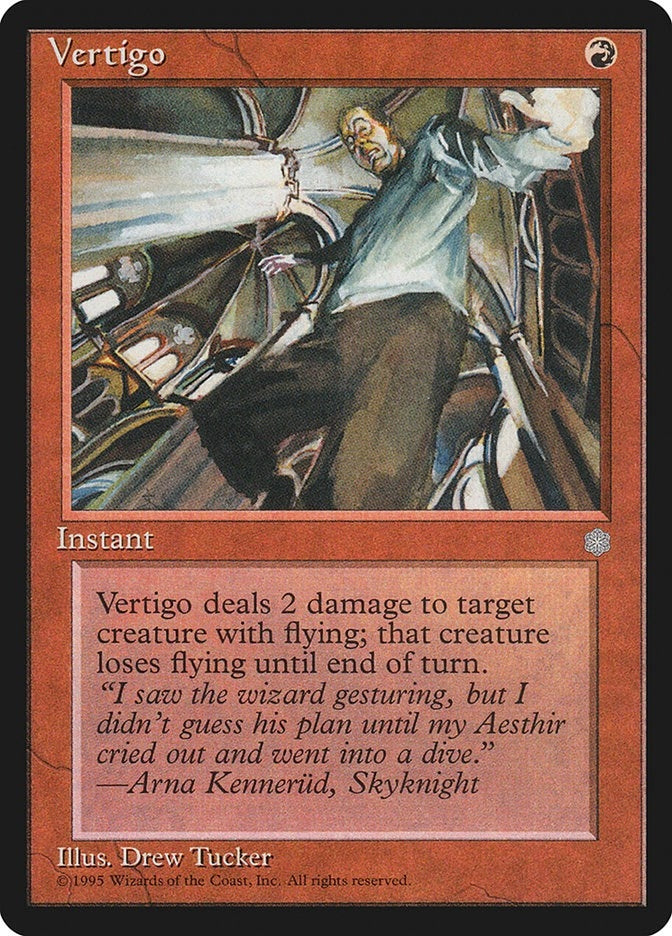 Image for Vertigo (ICE) - Magic: The Gathering