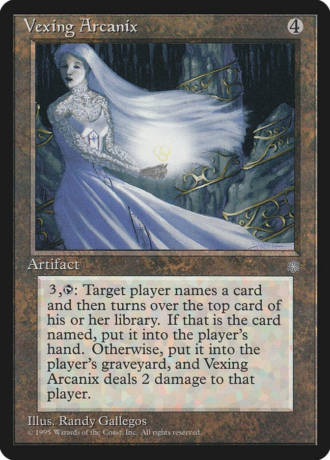 Image for Vexing Arcanix (ICE) - Magic: The Gathering