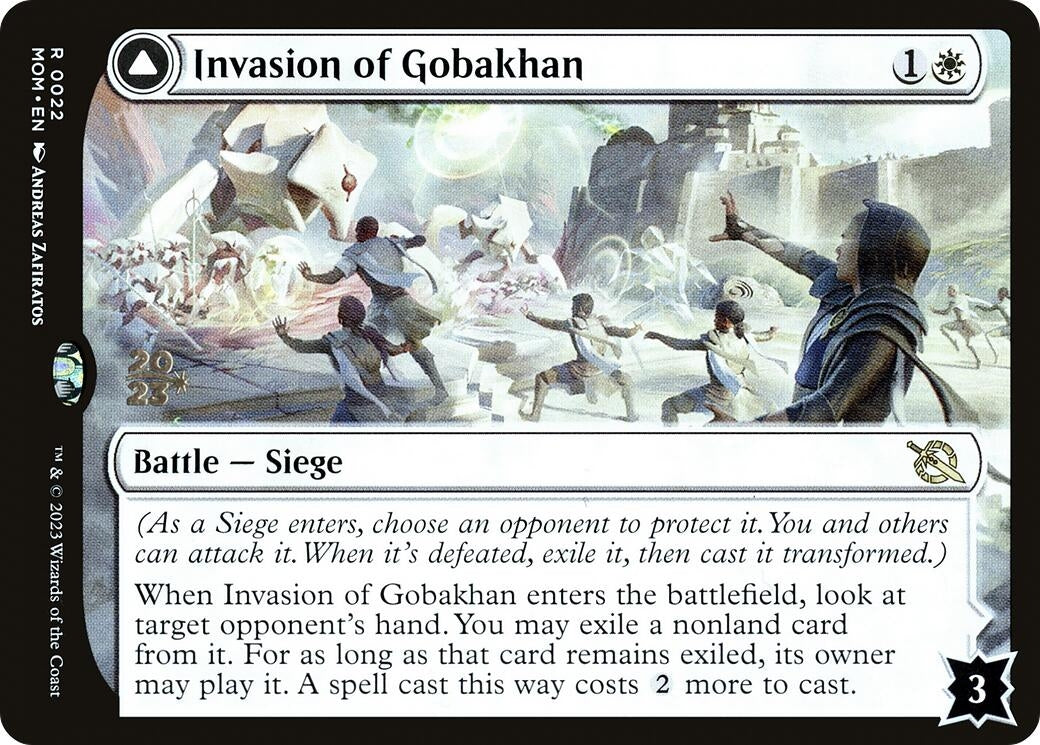 Image for Invasion of Gobakhan (22) (PRE) - Magic: The Gathering