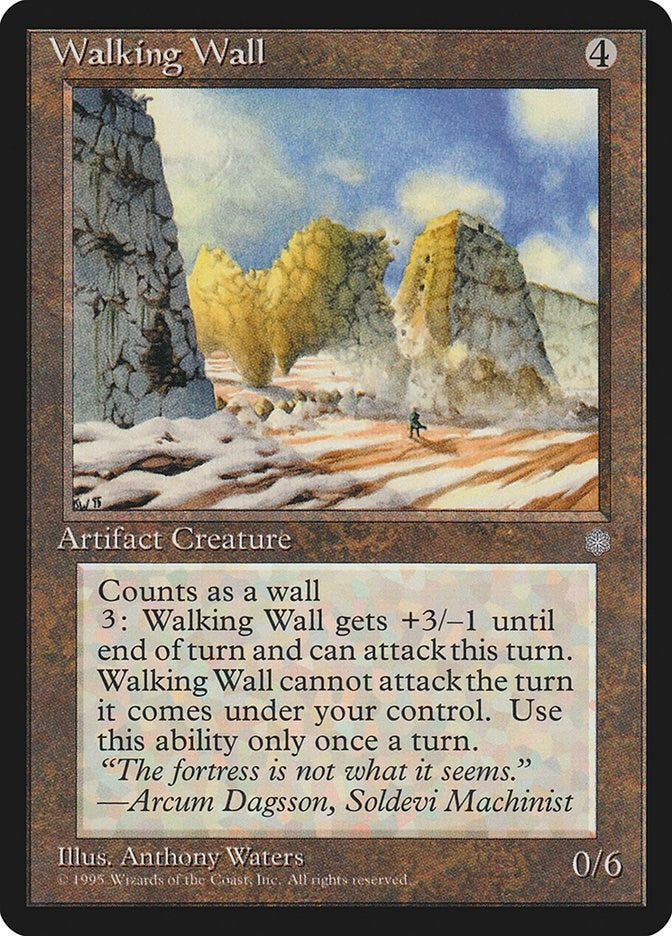 Image for Walking Wall (ICE) - Magic: The Gathering