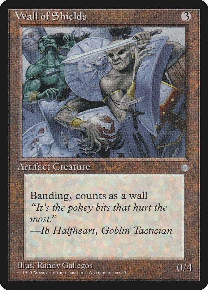 Image for Wall of Shields (ICE) - Magic: The Gathering