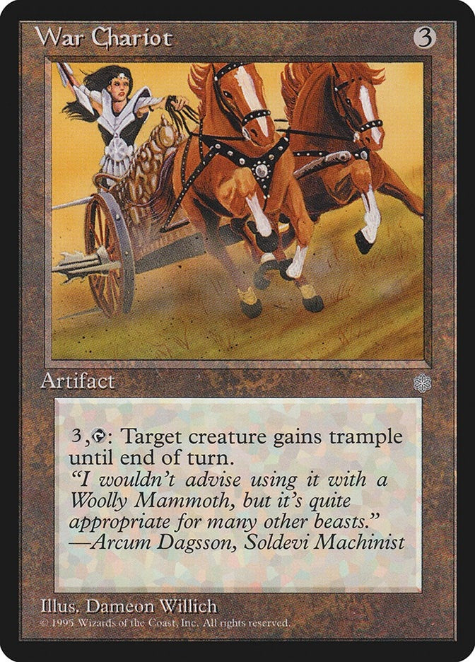Image for War Chariot (ICE) - Magic: The Gathering