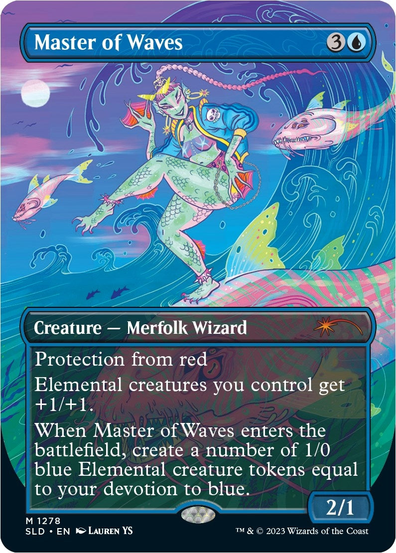 Image for Master of Waves (1278) (SLD) - Magic: The Gathering
