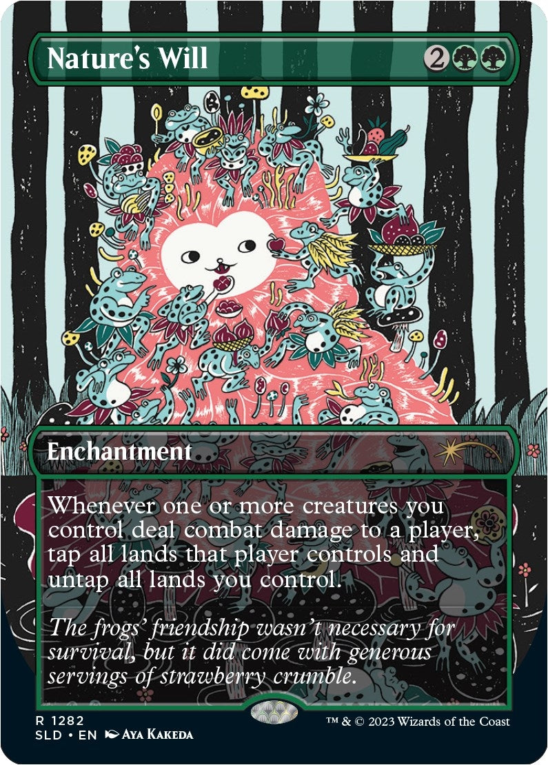 Image for Nature's Will (1282) (SLD) - Magic: The Gathering