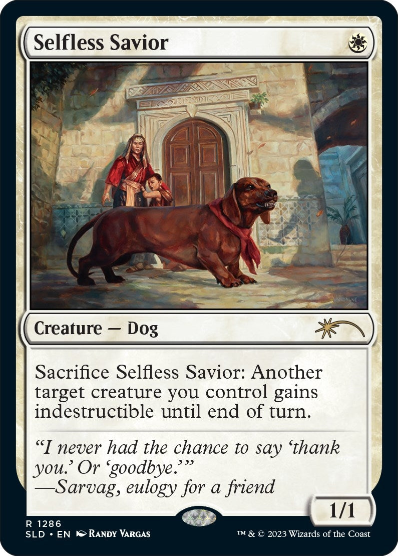Image for Selfless Savior (1286) (SLD) - Magic: The Gathering