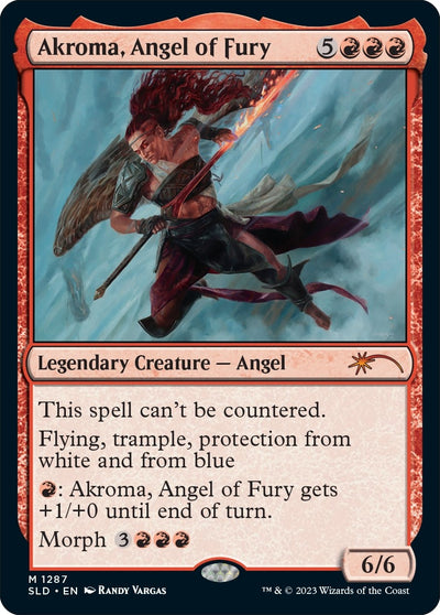 Akroma, Angel of Fury (1287) (SLD)