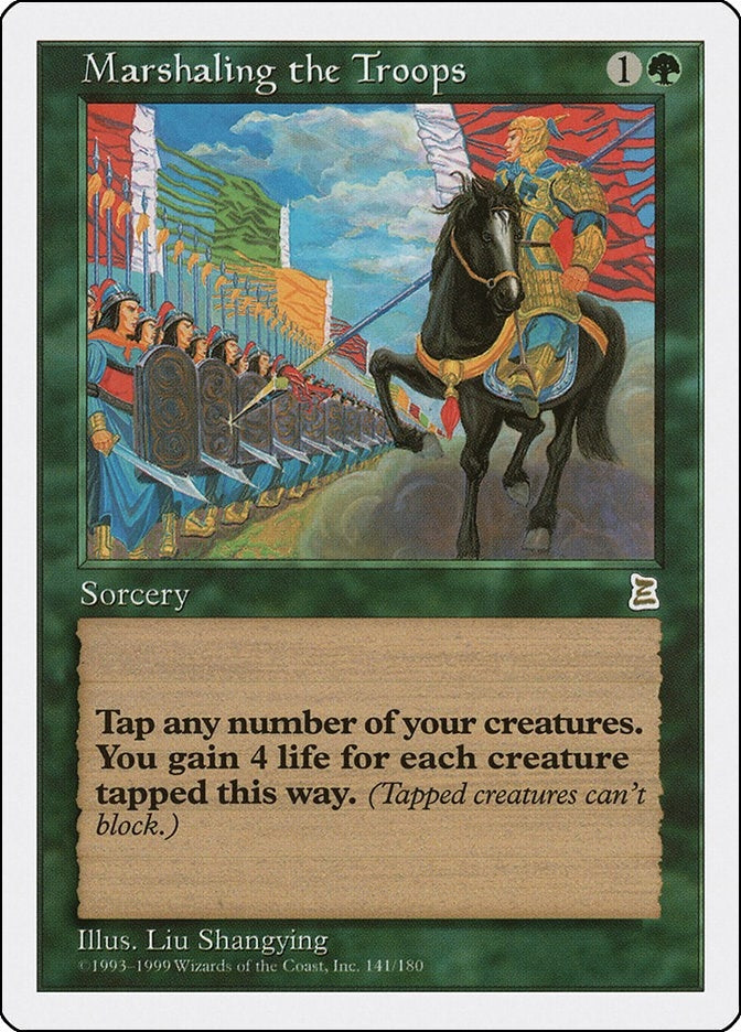 Image for Marshaling the Troops (141) (PTK) - Magic: The Gathering