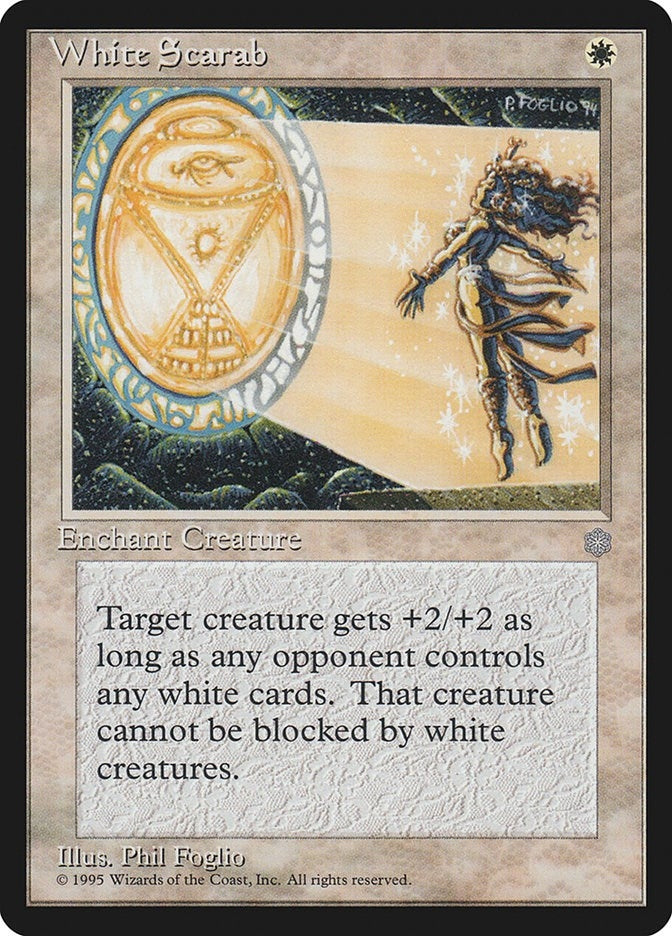 Image for White Scarab (ICE) - Magic: The Gathering