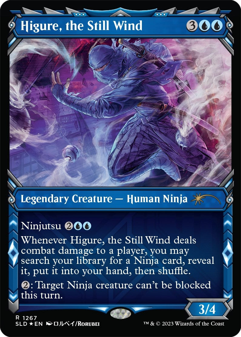 Image for Higure, the Still Wind (Halo Foil) (1267) (SLD) - Magic: The Gathering