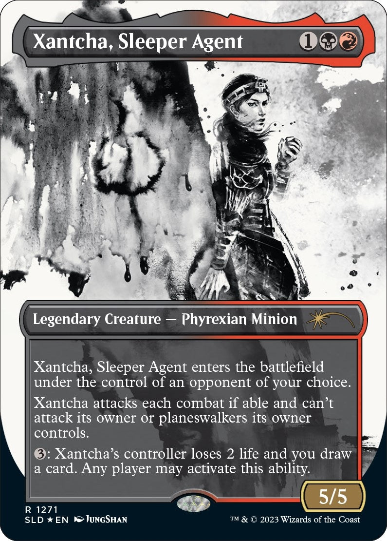 Image for Xantcha, Sleeper Agent (Halo Foil) (1271) (SLD) - Magic: The Gathering