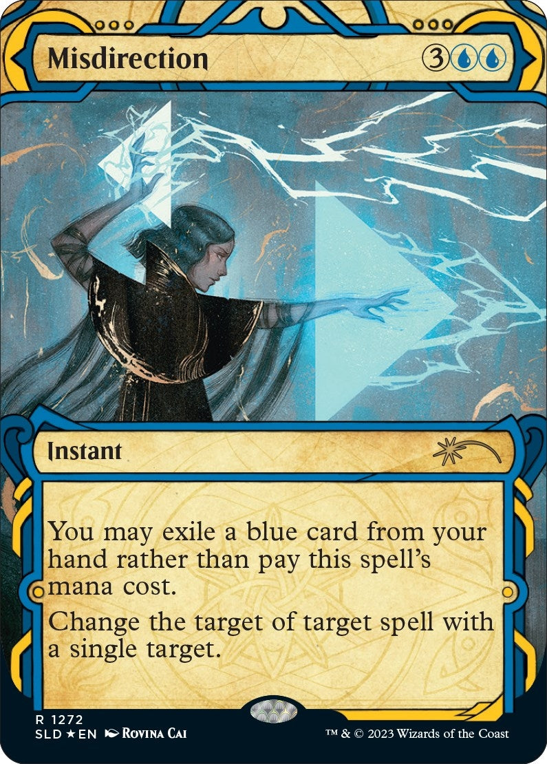 Image for Misdirection (Halo Foil) (1272) (SLD) - Magic: The Gathering