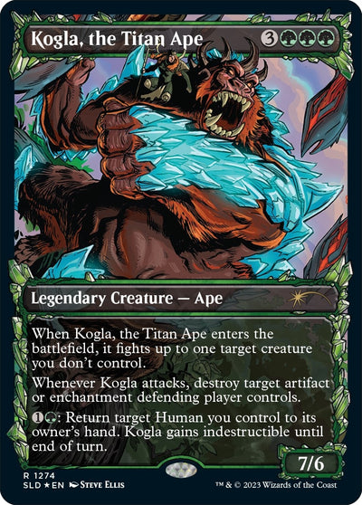 Kogla, the Titan Ape (Halo Foil) (1274) (SLD)