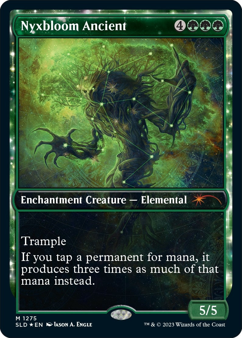Image for Nyxbloom Ancient (Halo Foil) (1275) (SLD) - Magic: The Gathering