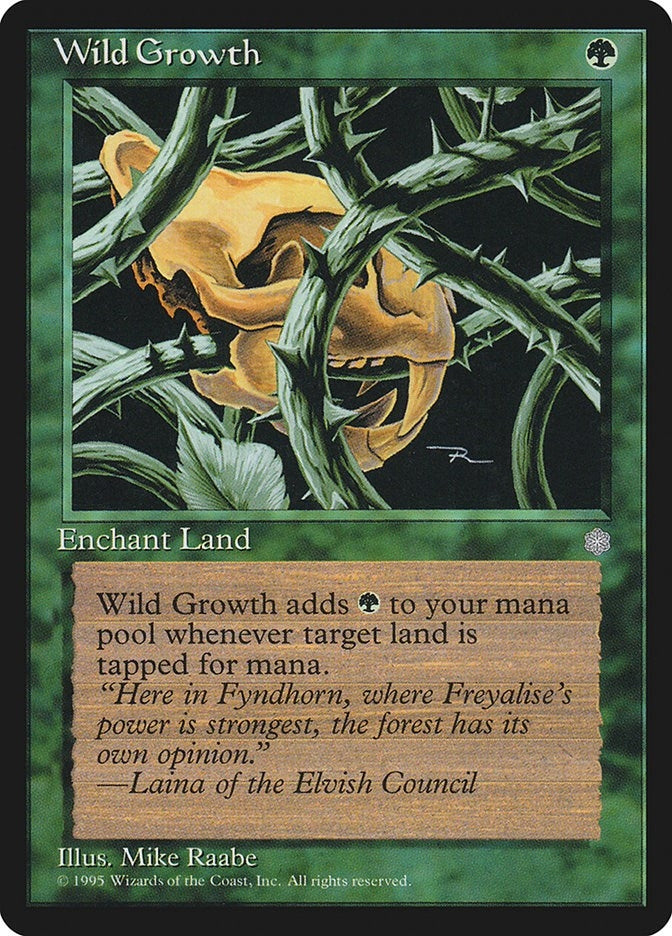 Image for Wild Growth (ICE) - Magic: The Gathering