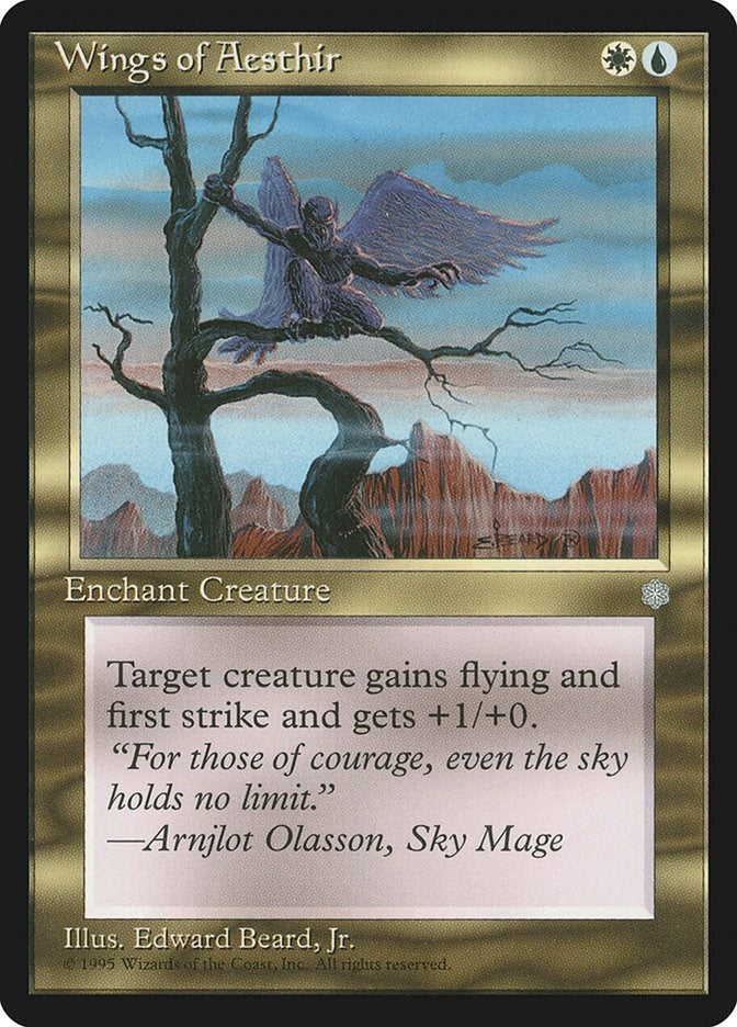 Image for Wings of Aesthir (ICE) - Magic: The Gathering